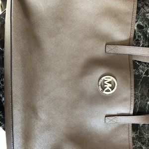 MK large beige tote